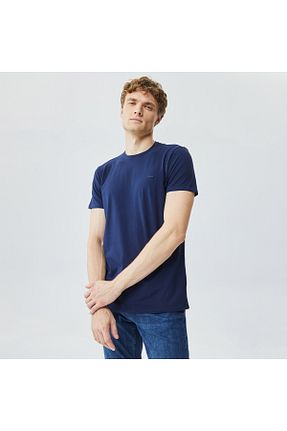 تیشرت سرمه ای مردانه رگولار Lacoste - کد 6789116