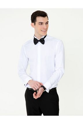 پیراهن سفید مردانه اسلیم فیت Pierre Cardin - کد 829297251