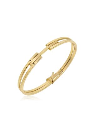 دستبند طلا زرد زنانه 8 عیار Altınkesesi - کد 868331781