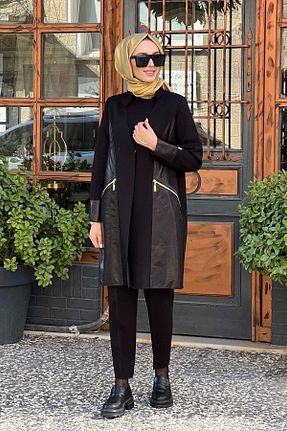 کت حجاب مشکی زنانه رگولار MISS DALIDA - کد 869549440