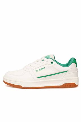 کفش پیاده روی سفید زنانه چرم مصنوعی hummel - کد 869582493
