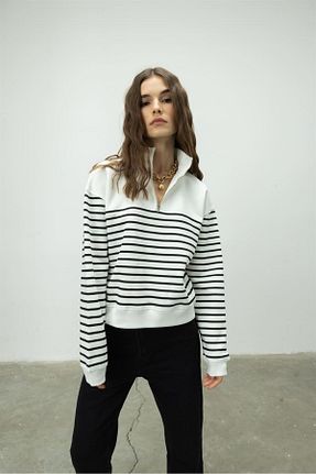 سوئیشرت نباتی زنانه رگولار TUBİA - کد 678363824