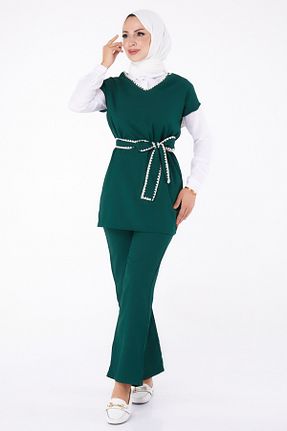ست گرمکن سبز زنانه اسلیم TOFİSA - کد 869587499