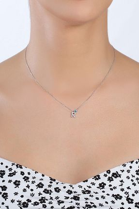 گردنبند نقره سفید زنانه 925 عیار SARIASLAN - کد 48682466