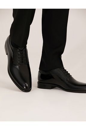 کفش کلاسیک مشکی مردانه پاشنه کوتاه (1 - 4 سانتی متر) Pierre Cardin - کد 869640373