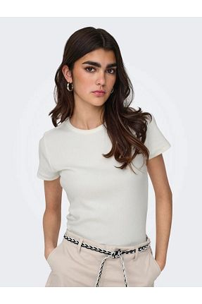 بادی نباتی زنانه یقه دوچرخه ONLY - کد 816180253