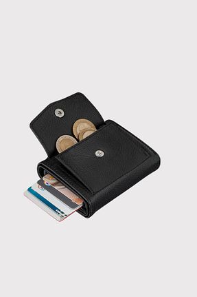 کیف پول مشکی مردانه ابعاد کوچک Garbalia - کد 859950313
