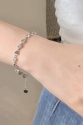 دستبند جواهر زنانه زیرکن bao - کد 869406135