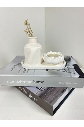 شمع سفید Ud Gorgon Art Home - کد 869652037