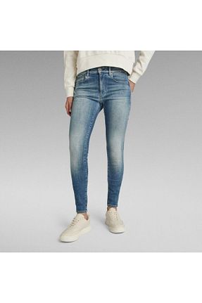 شلوار جین آبی زنانه پاچه تنگ G-STAR RAW - کد 827058186