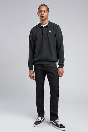 شلوار جین سرمه ای مردانه پاچه لوله تفنگی Lee Cooper - کد 870037160