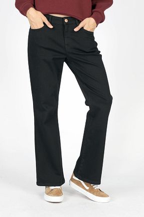 شلوار جین مشکی زنانه پاچه لوله تفنگی Lee Cooper - کد 870036969