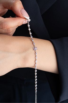 دستبند نقره زنانه 925 عیار Silvano Jewelry - کد 854112911
