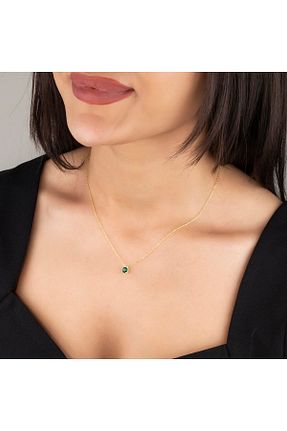 گردنبند نقره طلائی زنانه 925 عیار SARIASLAN - کد 290724674