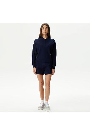 شلوارک و برمودا سرمه ای زنانه Relaxed Lacoste - کد 820297800