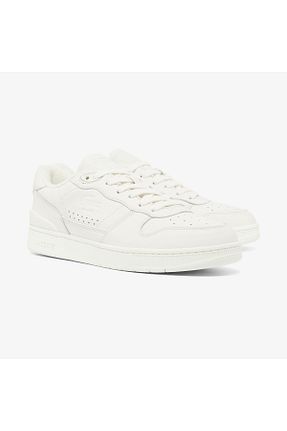 کفش اسنیکر سفید مردانه بند دار Lacoste - کد 866720540