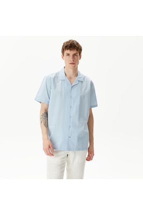 پیراهن آبی مردانه رگولار Nautica - کد 824361385