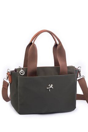 کیف پستچی سبز زنانه چرم مصنوعی Nas Bag - کد 830613251