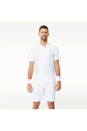 پولوشرت سفید مردانه پلی استر Lacoste - کد 721843195