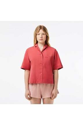 پیراهن صورتی زنانه Relaxed Lacoste - کد 826055171