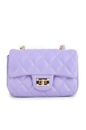کیف پستچی بنفش زنانه Nas Bag - کد 827560076