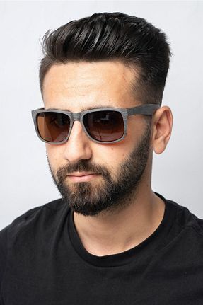 عینک آفتابی قهوه ای مردانه پلاریزه Daniel Klein - کد 5899004