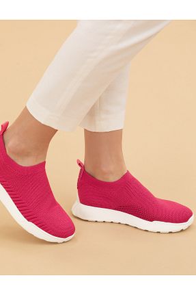 کفش اسنیکر صورتی زنانه بدون بند Pierre Cardin - کد 832728876