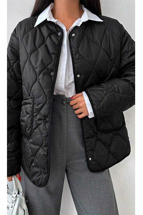 کاپشن مشکی زنانه گشاد VALUE FASHION - کد 869733217
