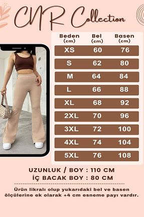 شلوار بژ زنانه پنبه - پلی استر - الاستین CNRCollection - کد 815874183