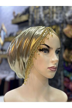 کلاه شنای حجاب طلائی زنانه zagreus - کد 869771936