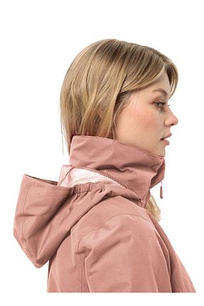 کاپشن صورتی زنانه رگولار Jack Wolfskin - کد 869775853