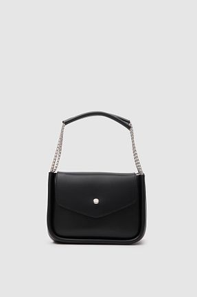 کیف پستچی مشکی زنانه چرم مصنوعی Shule Bags - کد 852806564