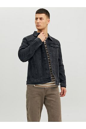 کت مشکی مردانه رگولار Jack & Jones - کد 706436264