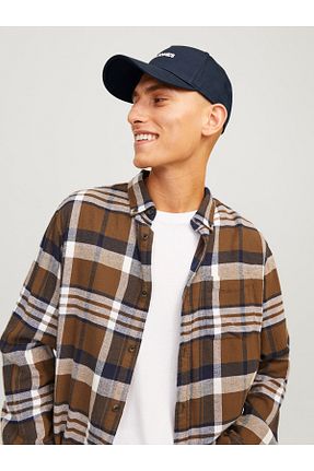 کلاه سرمه ای مردانه Jack & Jones - کد 867670360
