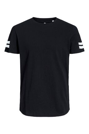 تیشرت مشکی مردانه رگولار Jack & Jones - کد 639932