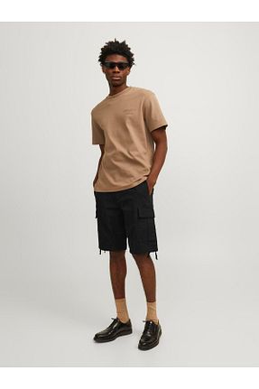شلوارک و برمودا مشکی مردانه رگولار Jack & Jones - کد 826275268