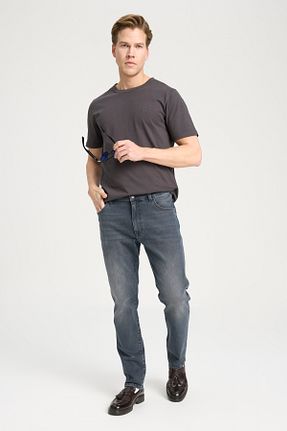 شلوار جین آبی مردانه پاچه سوپر تنگ Wrangler - کد 681139639