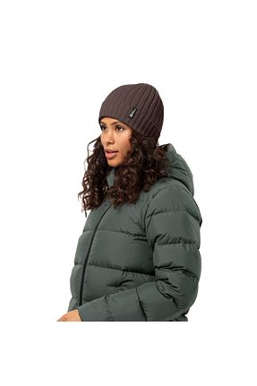 کلاه پشمی قهوه ای زنانه اکریلیک Jack Wolfskin - کد 853843981