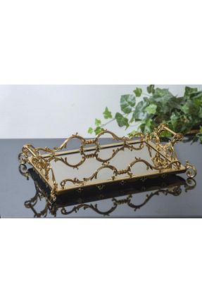 سینی مشکی فلزی AlyaHomeAksesuar - کد 868434894
