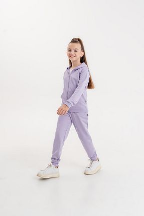 ست گرمکن بنفش بچه گانه پنبه پلی استر Mışıl Kids - کد 780597732