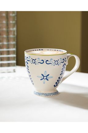 لیوان آب سفید استخوان چینی Madame Coco - کد 869177140