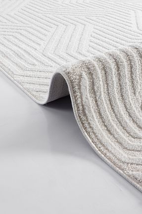 فرش بژ آنتی آلرژی Koza Halı - کد 780724526