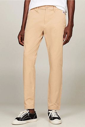 شلوار بژ مردانه پارچه Tommy Hilfiger - کد 832800023