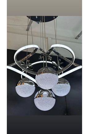 لوستر بژ آلومینیوم ÖZGÜL AYDINLATMA - کد 853390231
