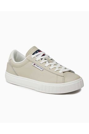 کفش اسنیکر بژ مردانه بند دار Tommy Hilfiger - کد 817482578