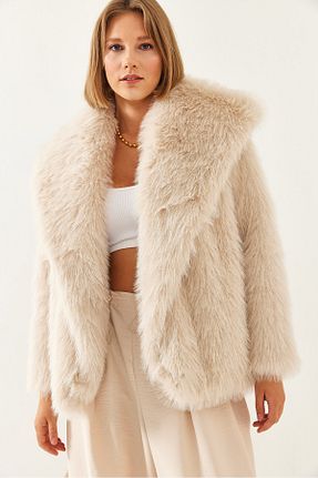 کاپشن بژ زنانه رگولار Bianco Lucci - کد 869206841