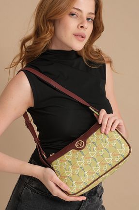 کیف دوشی سبز زنانه چرم مصنوعی Garbalia - کد 868547066