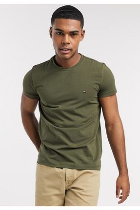 تیشرت خاکی مردانه رگولار Tommy Hilfiger - کد 868566220