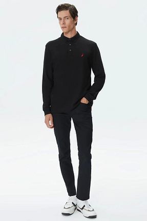 سوئیشرت مشکی مردانه ساده Nautica - کد 856264174