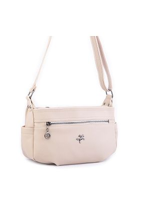 کیف پستچی بژ زنانه پارچه ای Nas Bag - کد 822421428